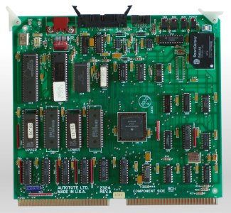 CPU-kortet med Motorola 68000